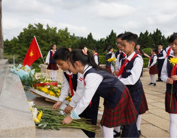 清明節(jié)，南山學子追思英烈，弘揚民族精神